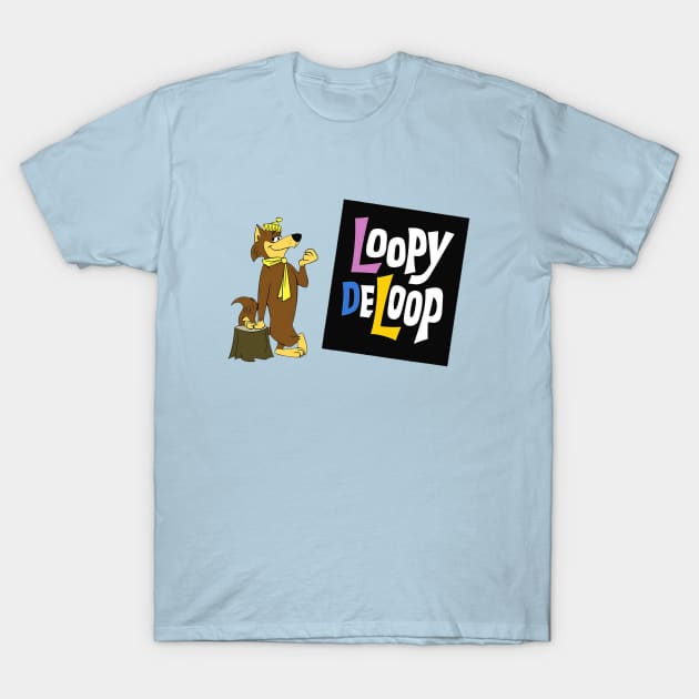 Loopy De Loop, Hanna-Barbera classic cartoon T-Shirt by RainbowRetro